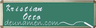 Kristian Otto Visitenkarte